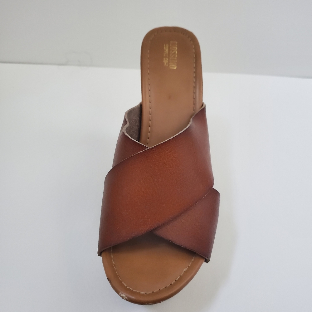 MOSSIMO SUPPLY CO. LEAH WEDGE SANDAL - Picture 2 of 11